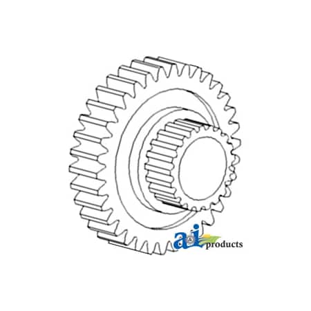 A & I Products Gear, Reverse Drive 9.9" x3.1" x8.6" A-393525R2